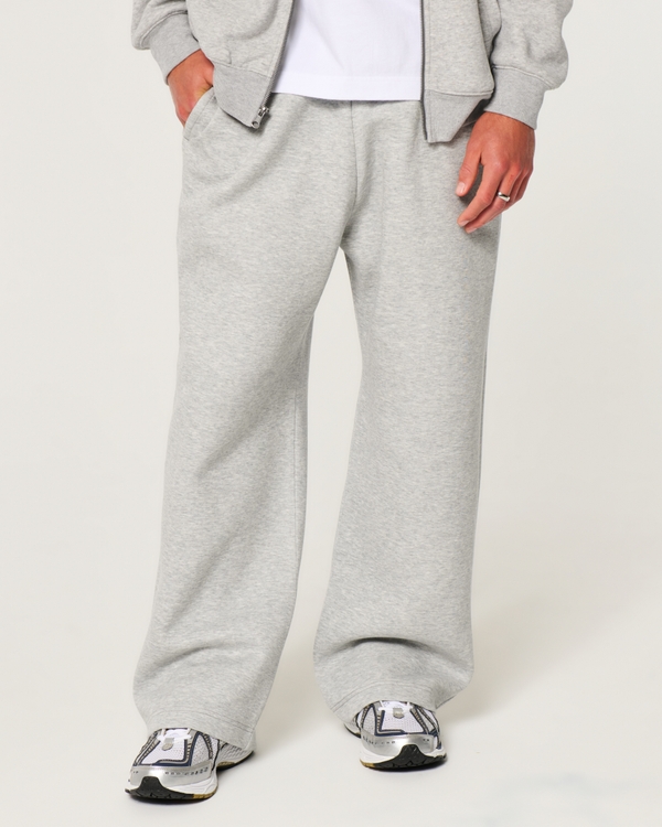 Everyday Cooling Super Baggy Sweatpants, Heather Gray view 2