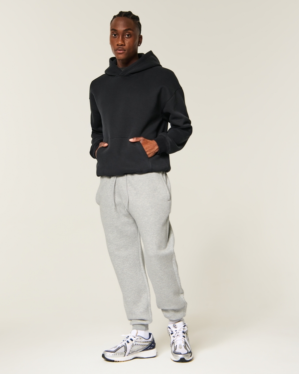 Everyday Cooling Fleece Joggers, Heather Gray view 1