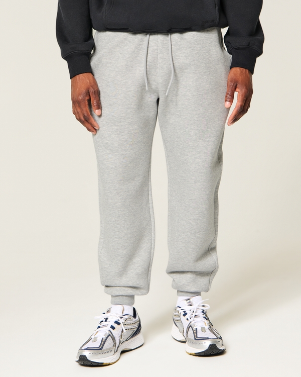 Everyday Cooling Fleece Joggers, Heather Gray view 2