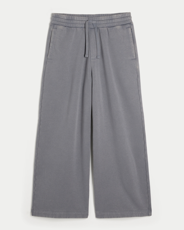 Hollister Feel Good Ultra Baggy Sweatpants, Dark Blue view 1
