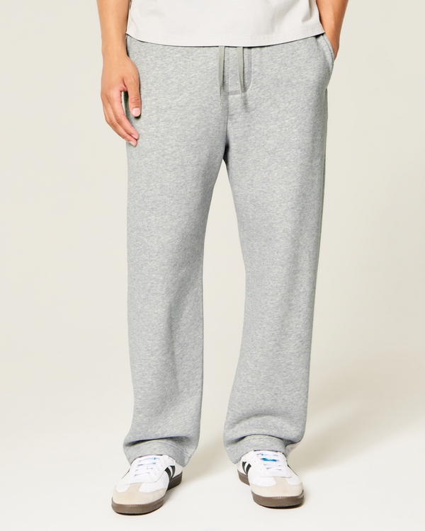 Hollister Feel Good Baggy Sweatpants, Heather Gray view 2