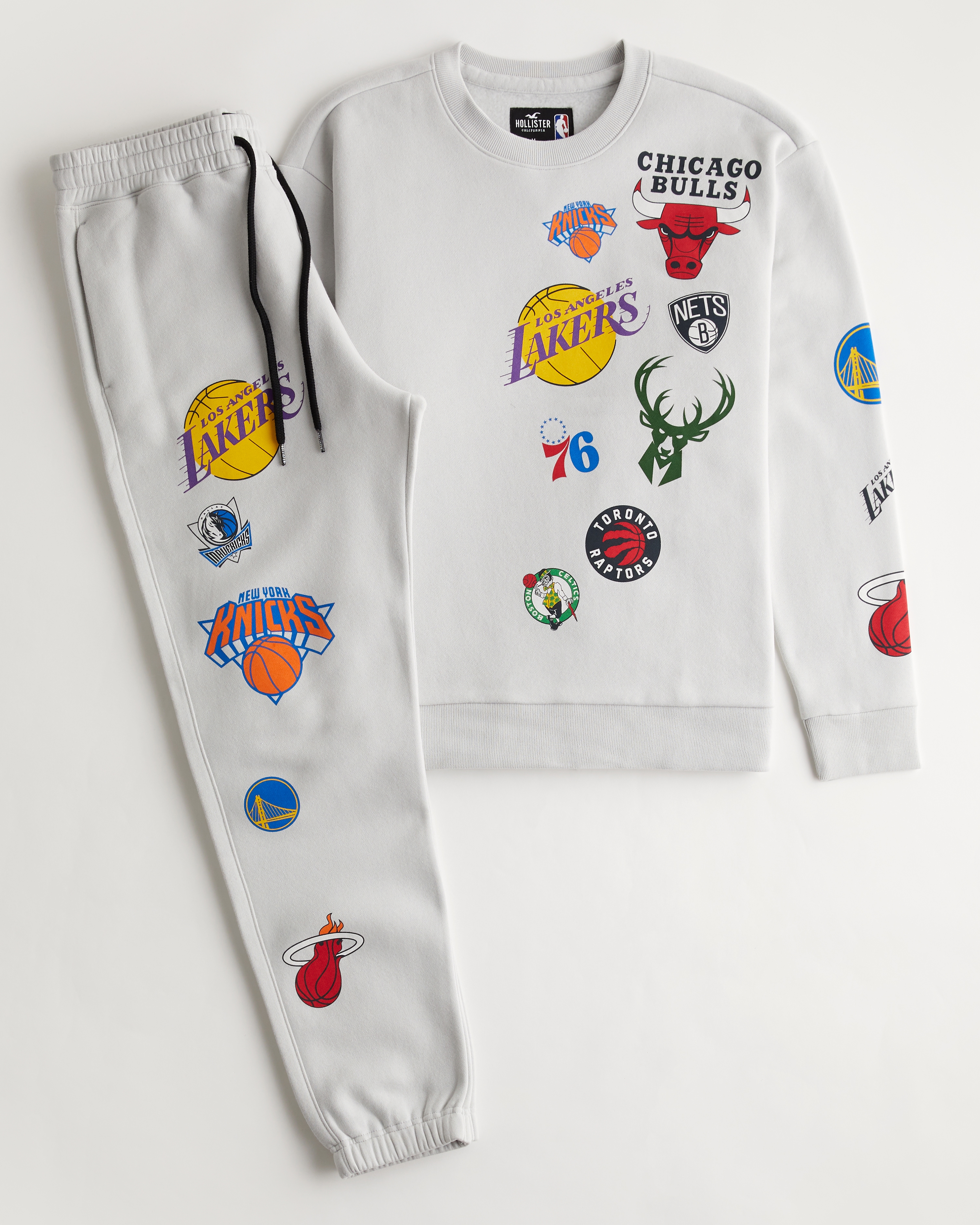 NBA Graphic Sweatshirt Sweatpants Bundle