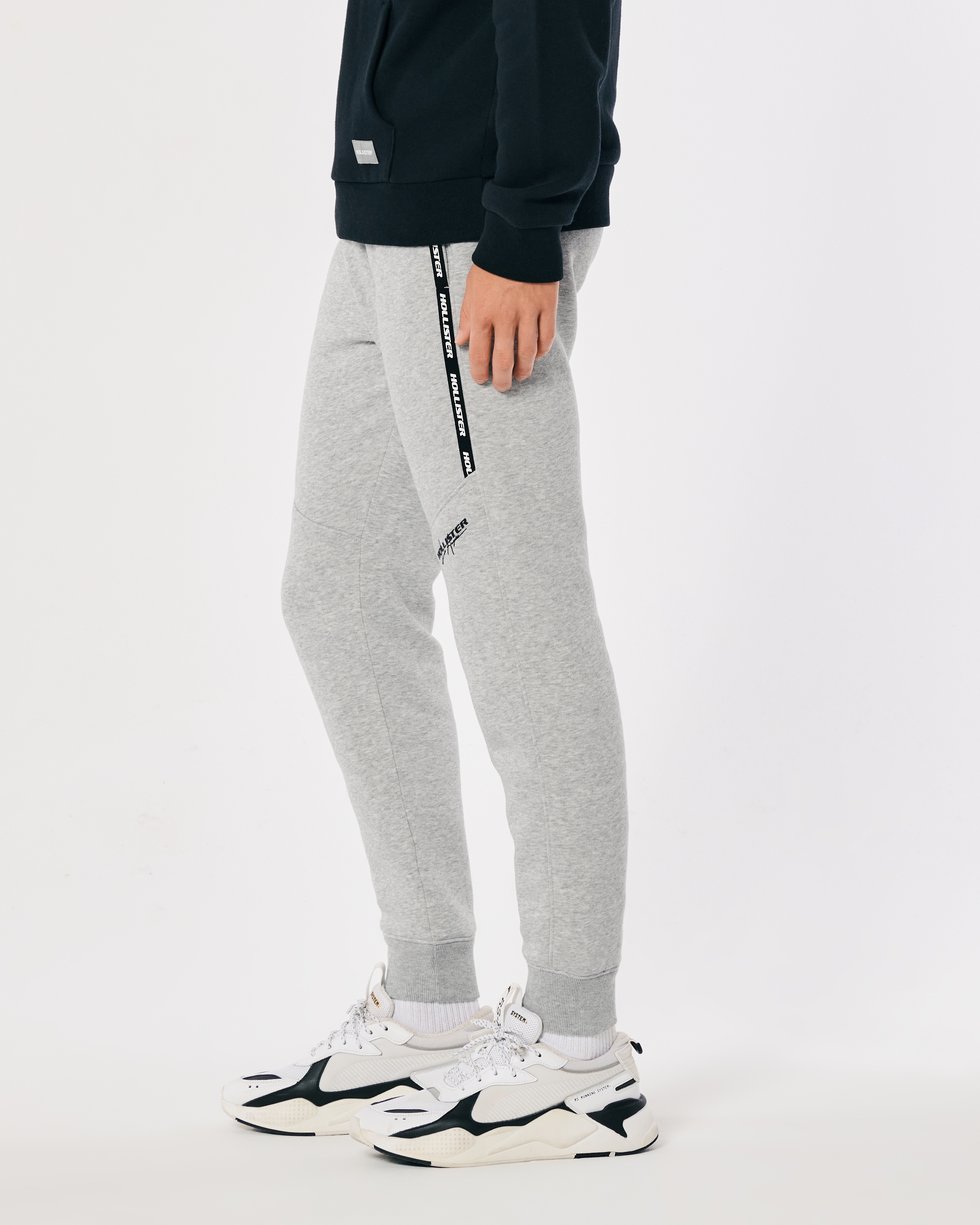 Fleece Logo Tape Joggers