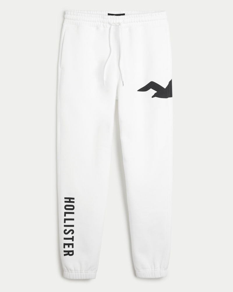 Men's Relaxed Fleece Logo Graphic Joggers