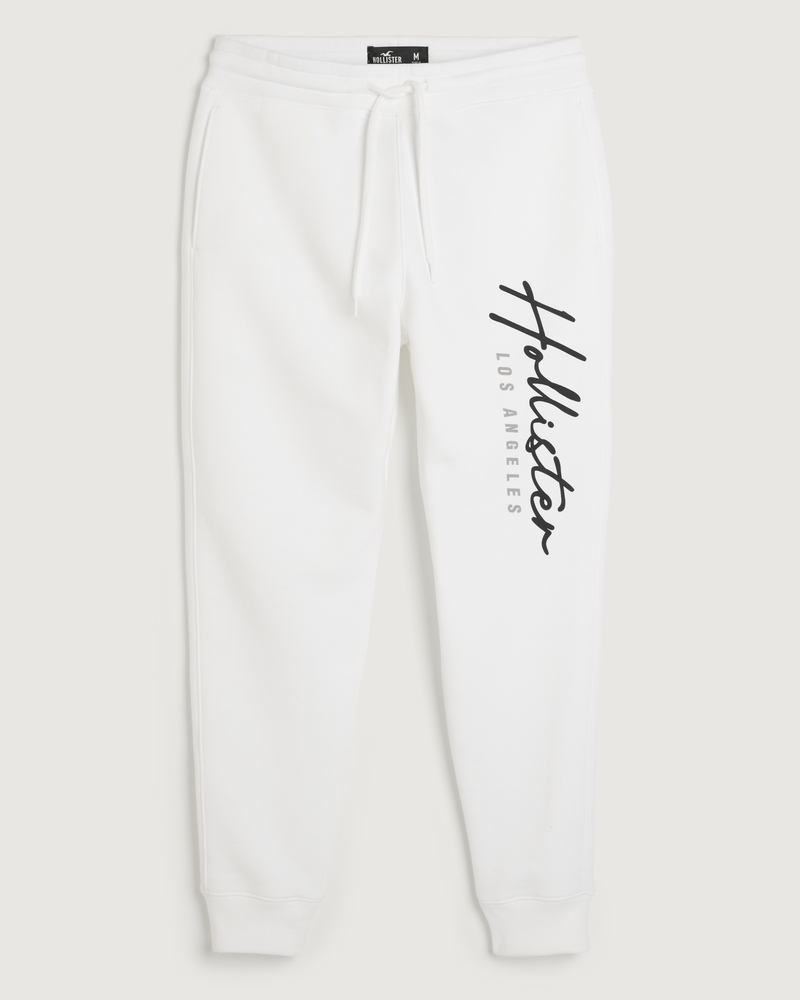 White hollister joggers new arrivals