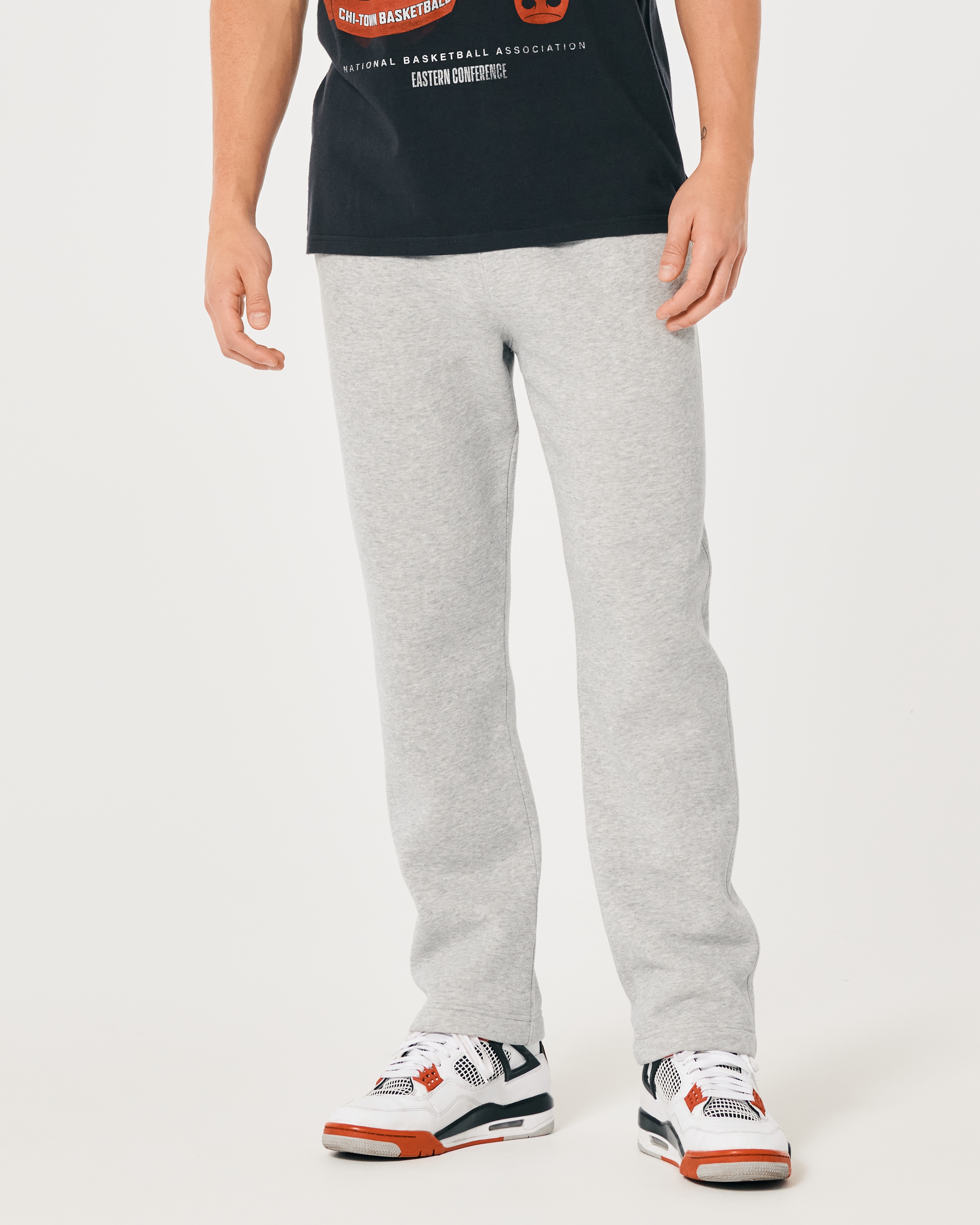 Hollister straight store leg sweatpants