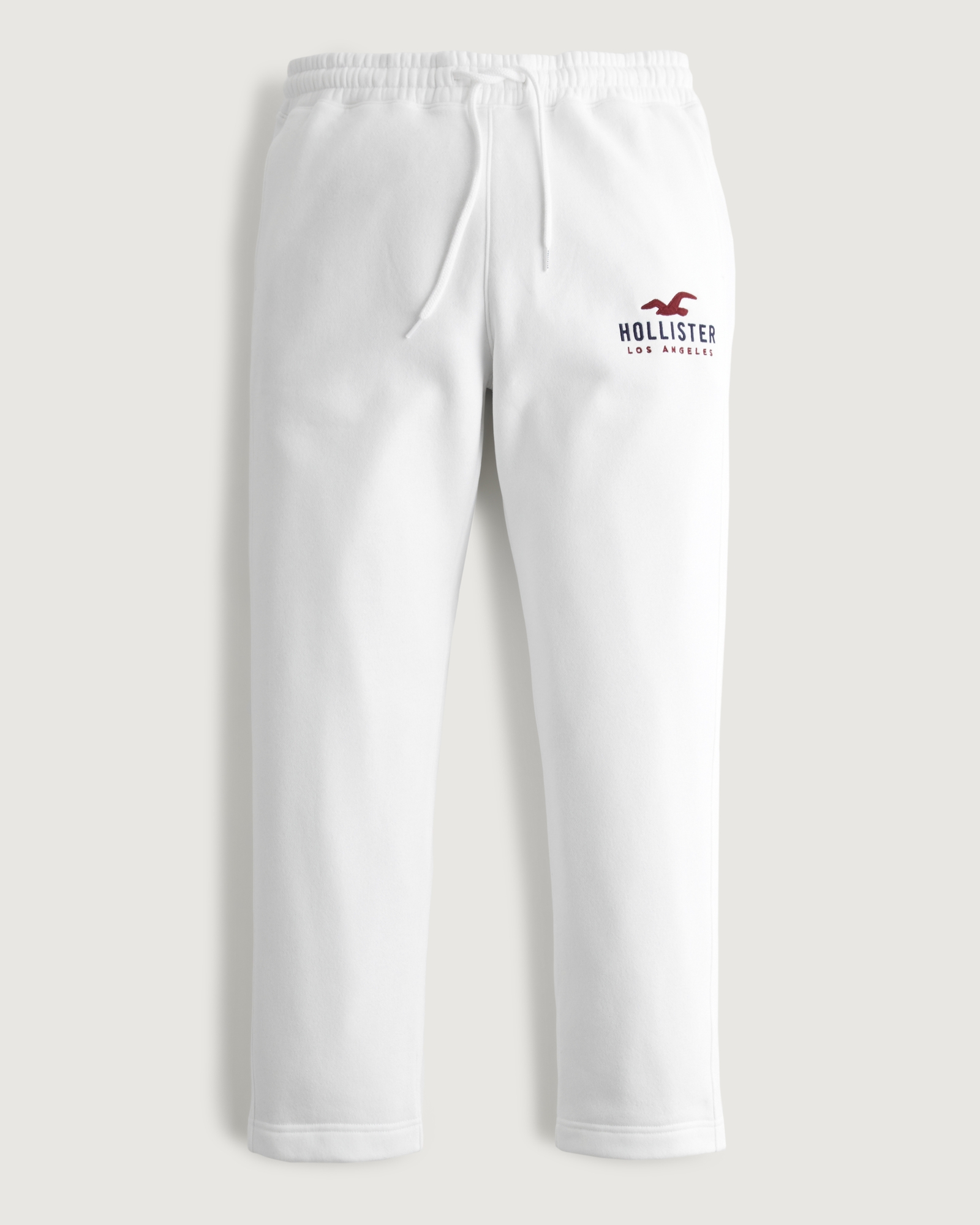 Hollister Logo Banded Sweatpants ($40) ❤ liked on Polyvore