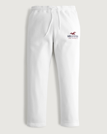 Hollister Straight Logo Sweatpants