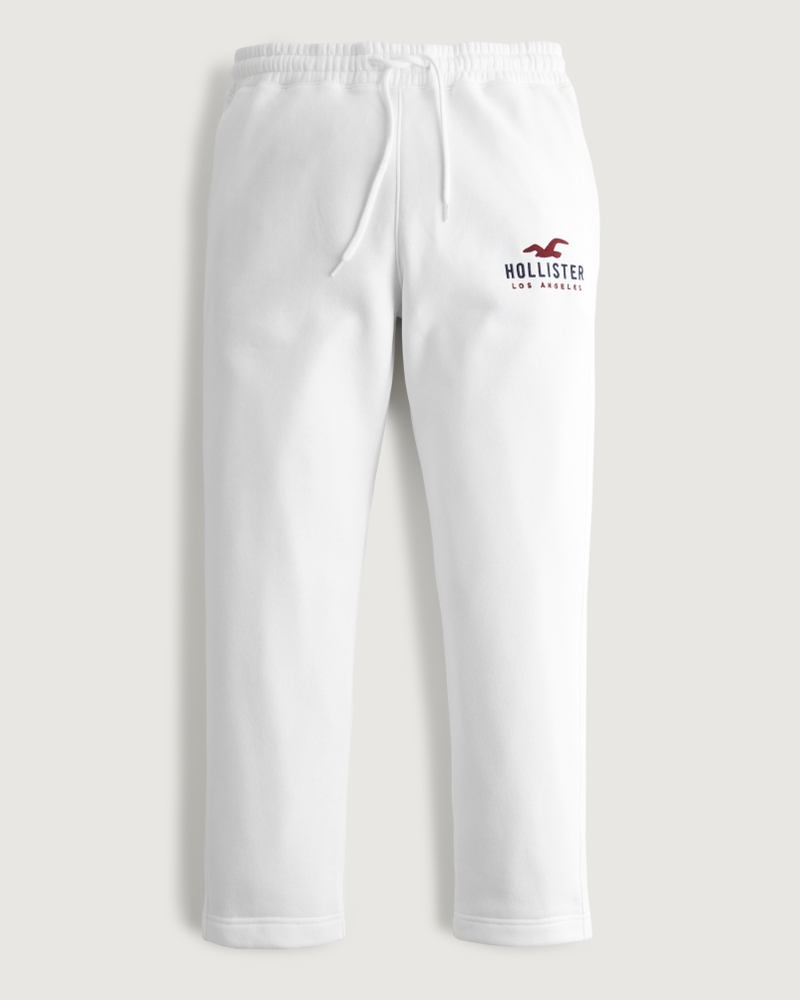 Men's Straight Logo Sweatpants, Men's Sale