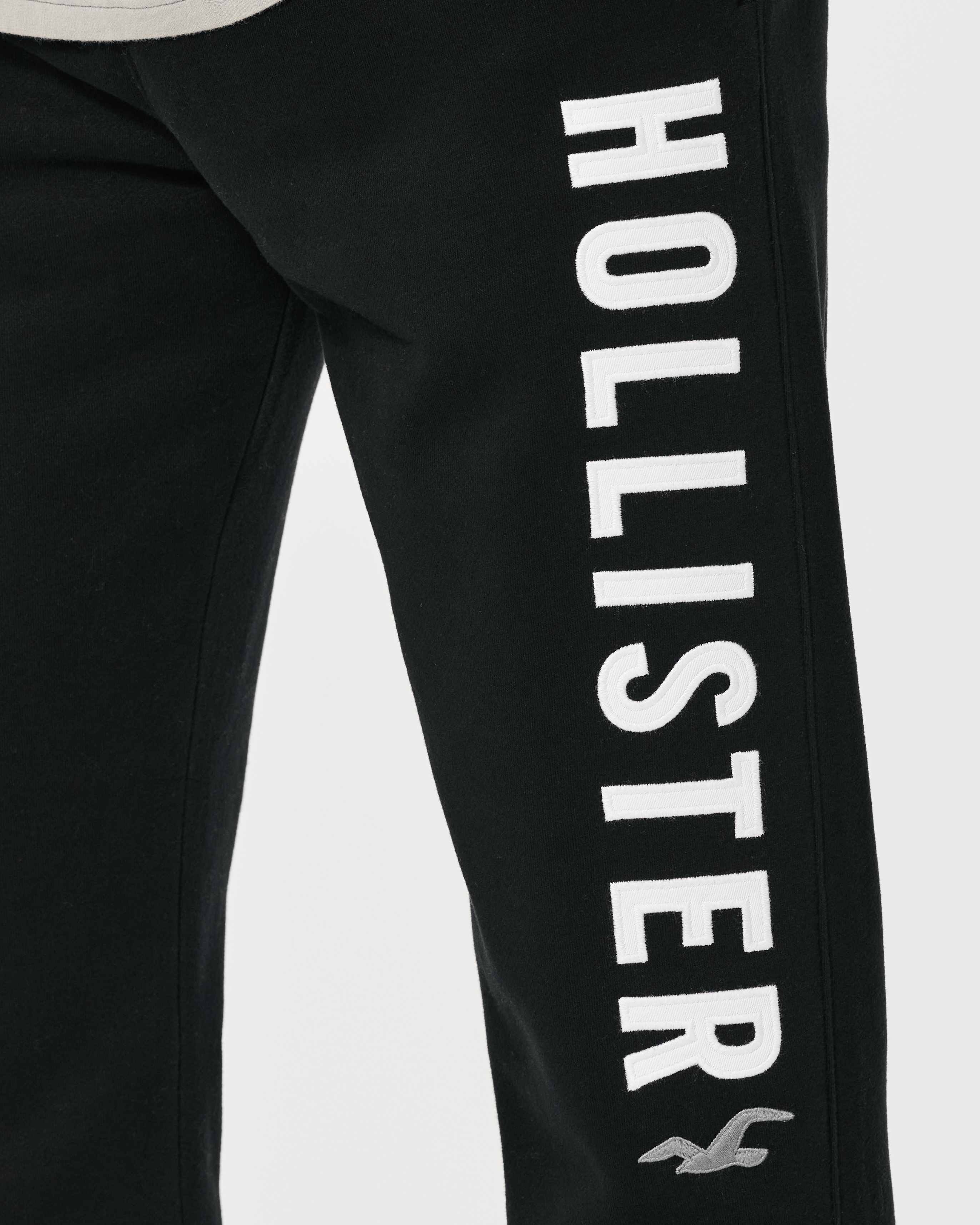 Hollister Straight Logo Sweatpants