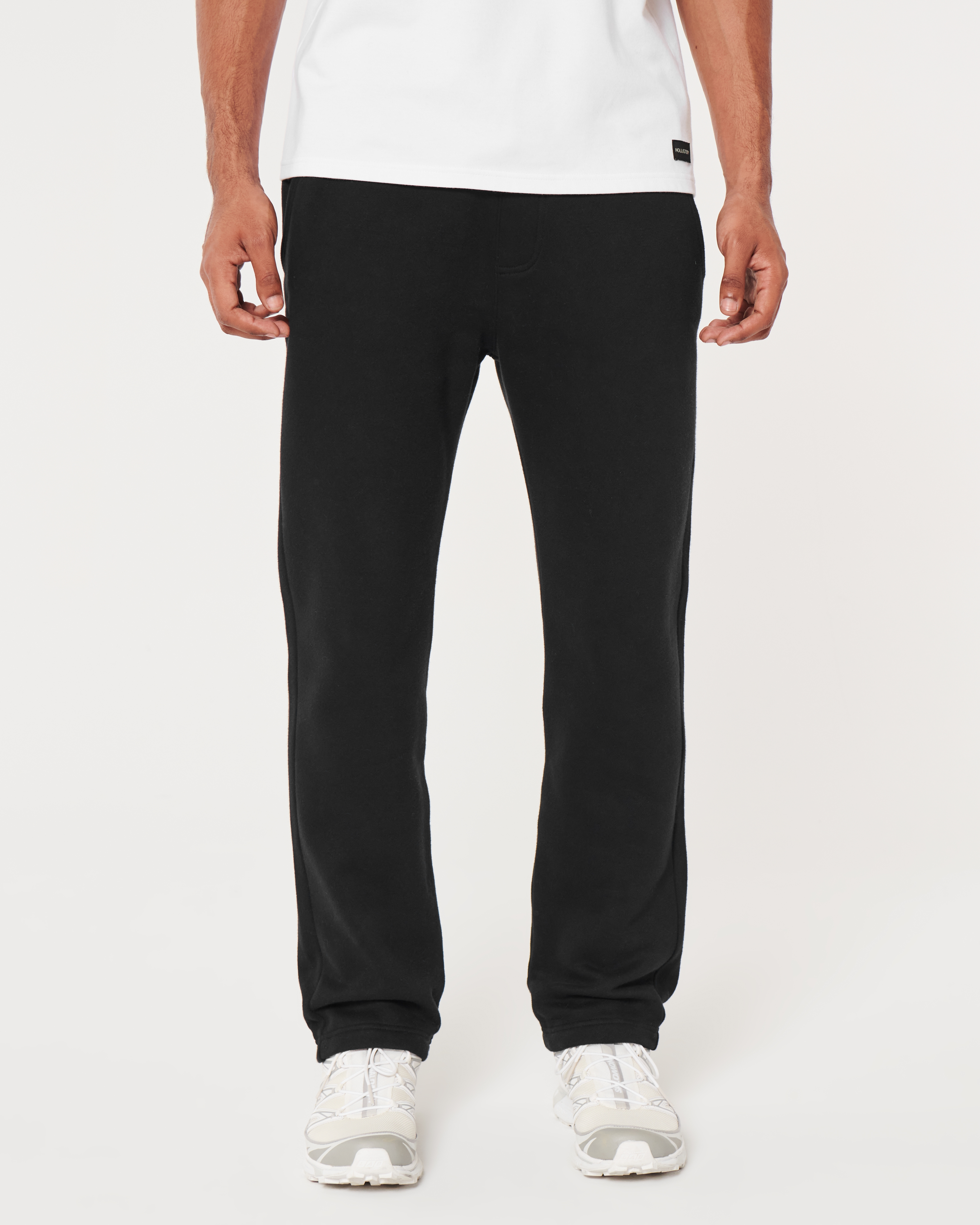 Hollister Straight Logo Graphic Sweatpants