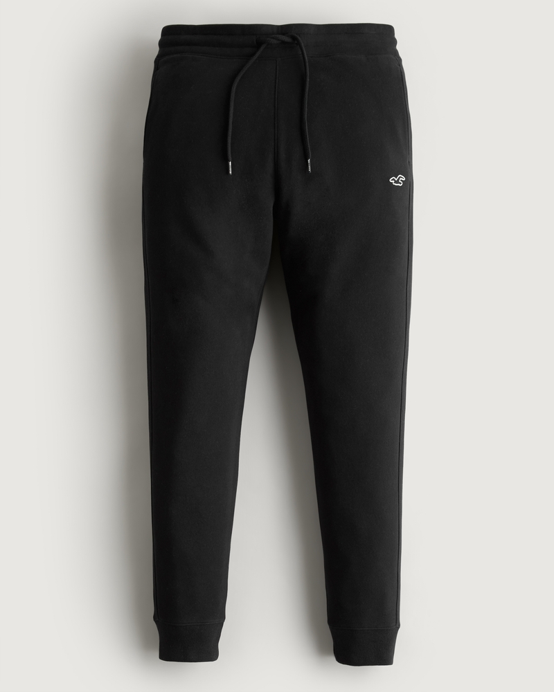 Hombres Pantalones tipo jogging de polar con cono del logo Feel