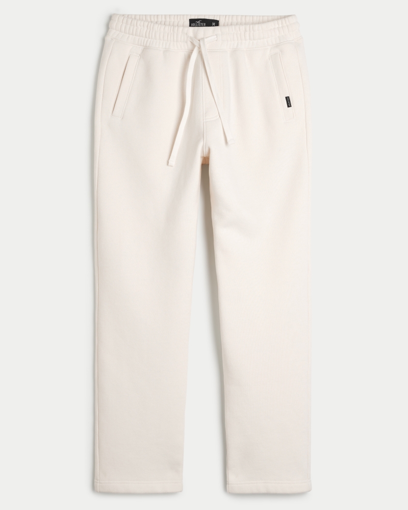 Hollister white outlet sweatpants