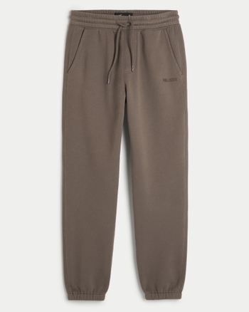 Men s Fleece Logo Joggers Men s Sale HollisterCo