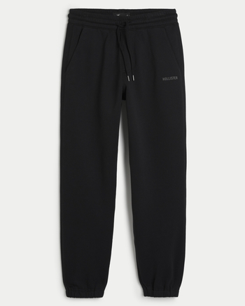 Hollister, Bottoms, Hollister Sweatpants Size Medium Black