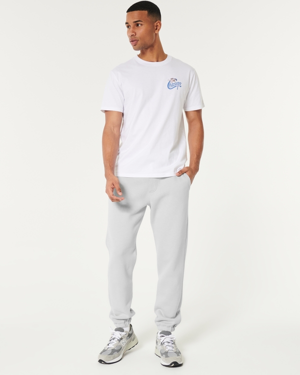 Hollister Mens Straight Leg Sweatpants 