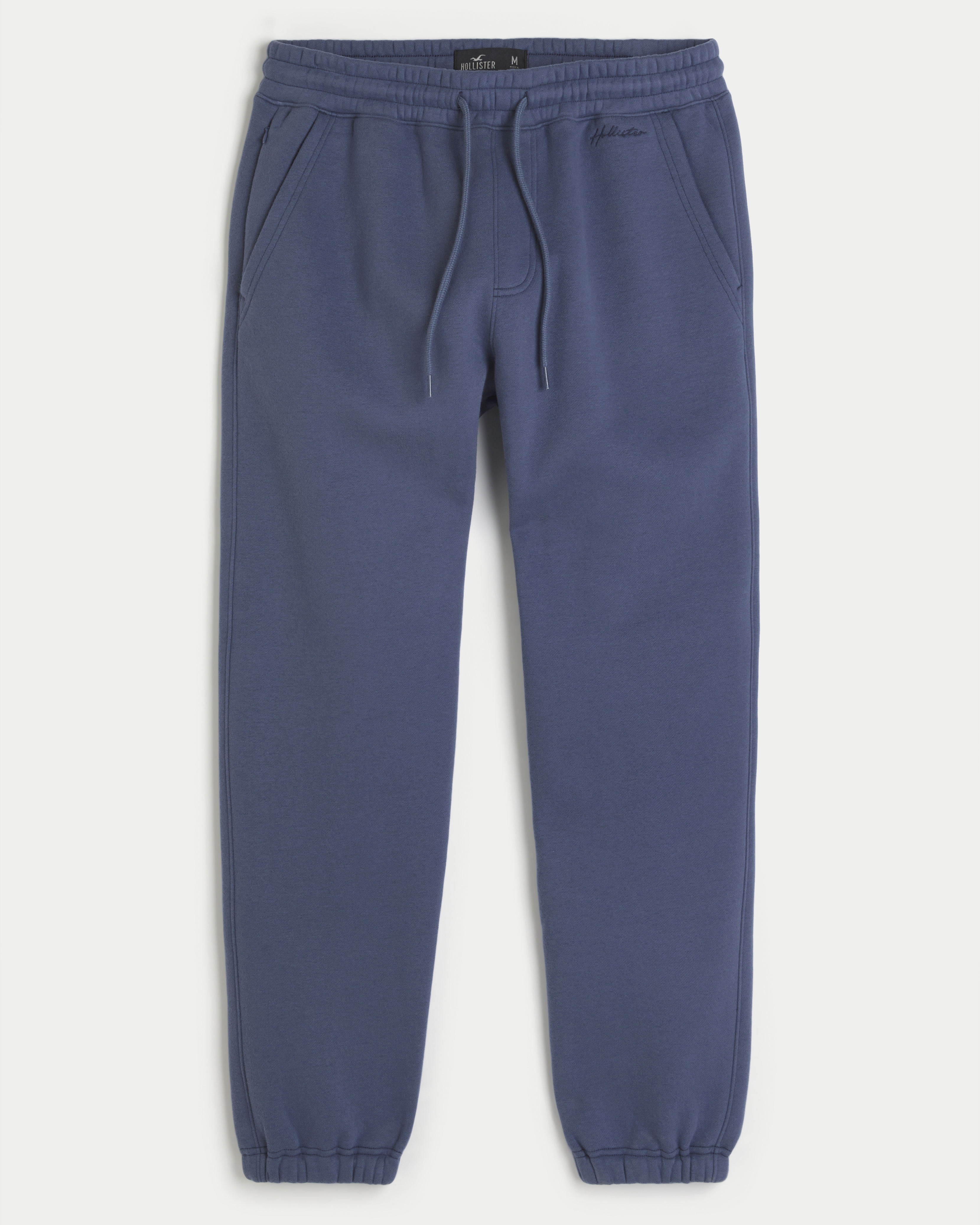 Hollister blue sales joggers