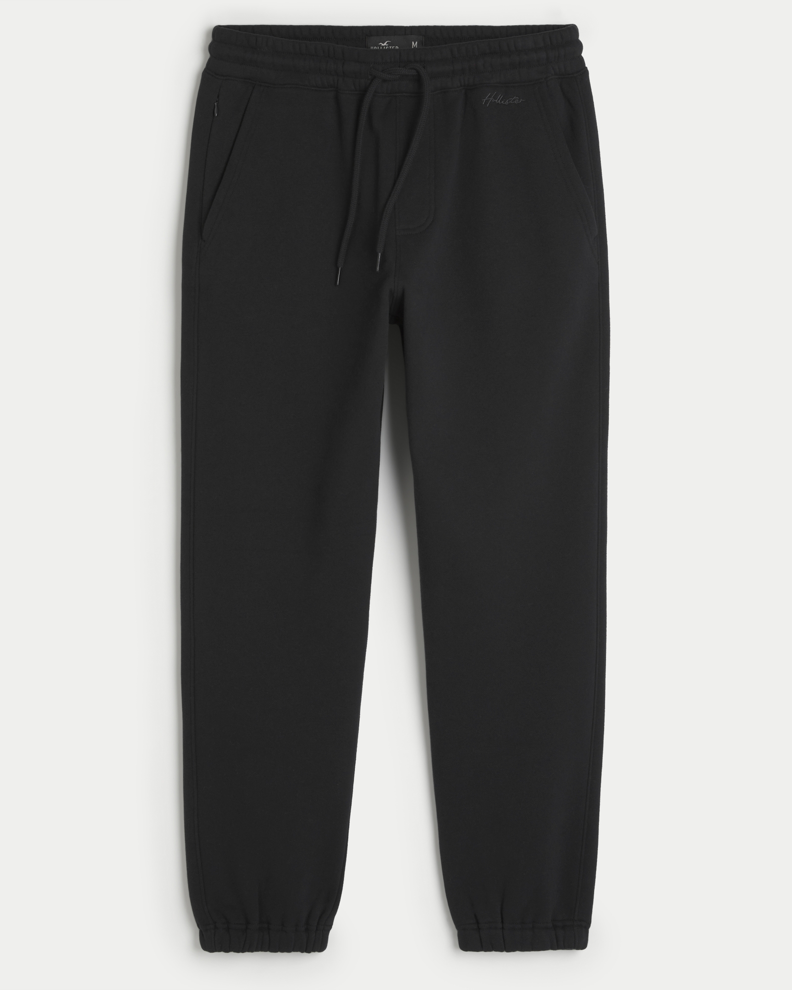 Hollister straight leg logo joggers in grey - ShopStyle Activewear