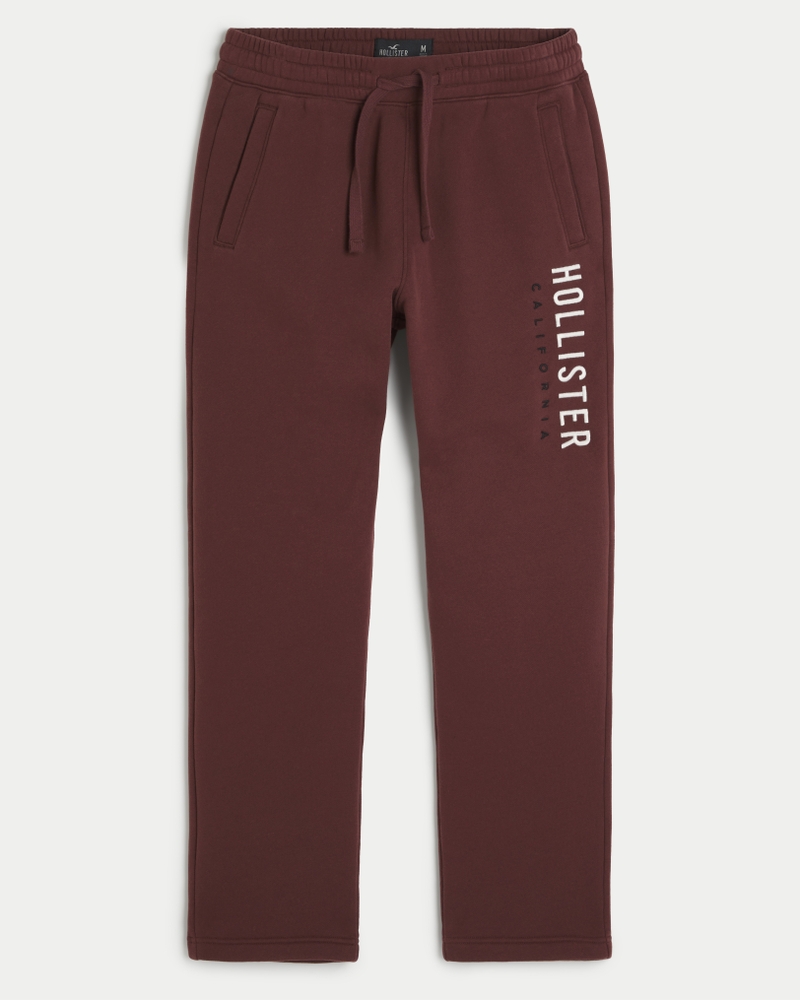 Hollister Embroidered Logo Sweatpants Navy for men (XL): Buy