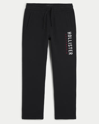 Men's Straight Logo Graphic Sweatpants