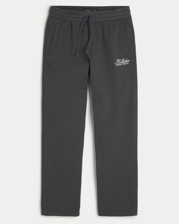 Hollister Straight Logo Sweatpants