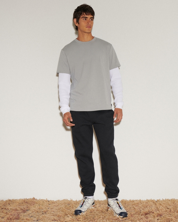 Cooling Fleece Joggers, Black