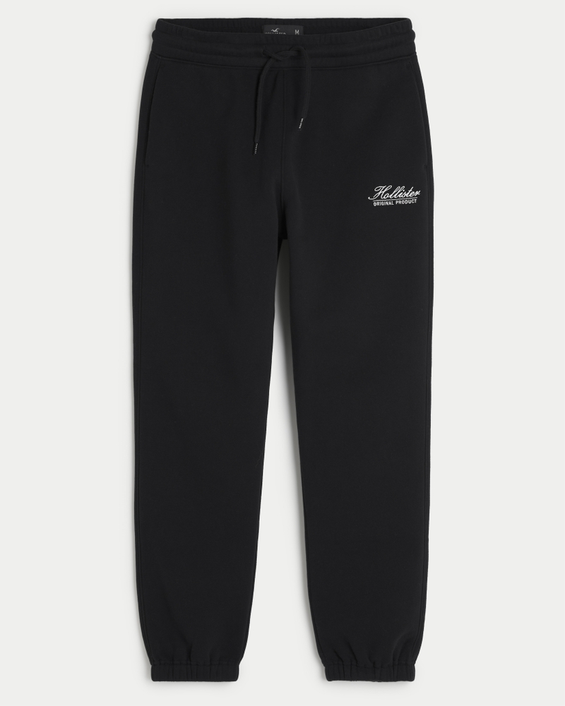 Men's Relaxed Fleece Logo Graphic Joggers, Men's Sleepwear & Loungewear