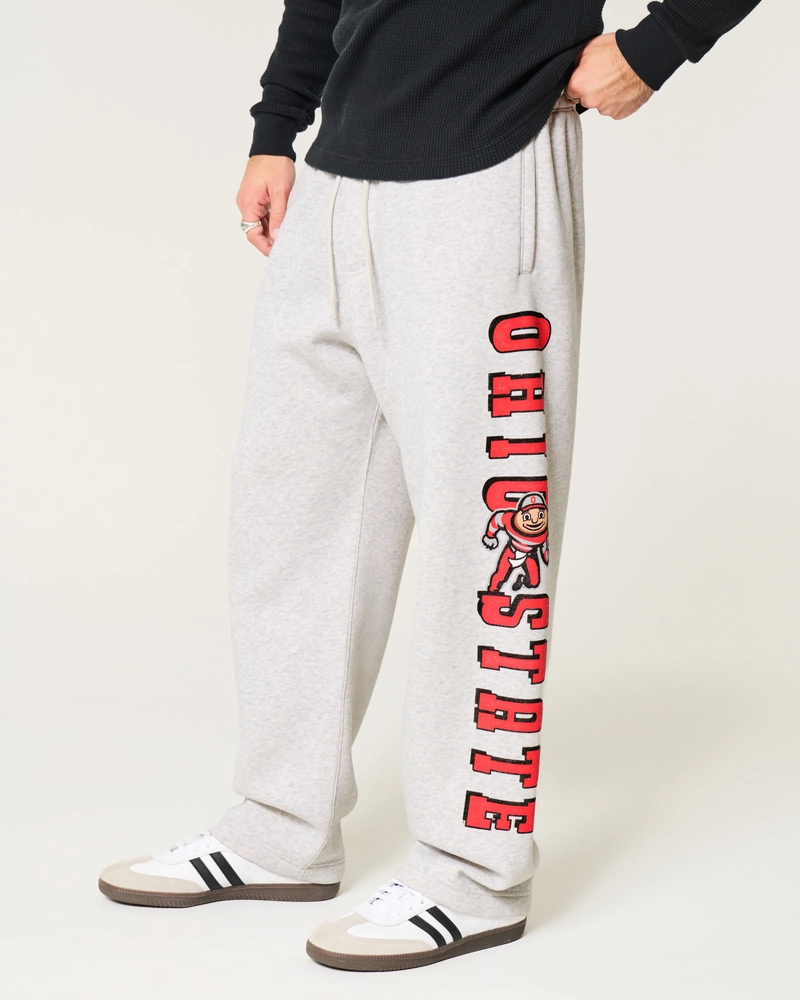 Ohio State University Graphic Baggy Sweatpants