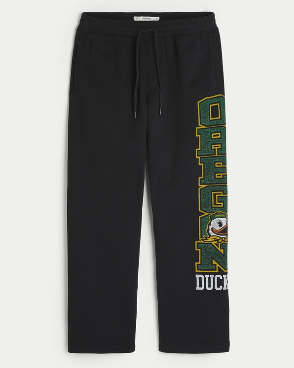 University of Oregon Ducks Graphic Baggy Sweatpants, Black view 1