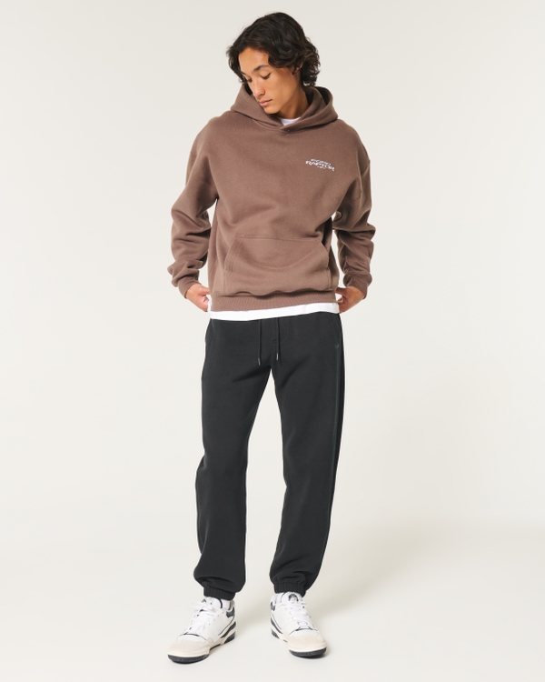 Hollister fleece jogger pants best sale