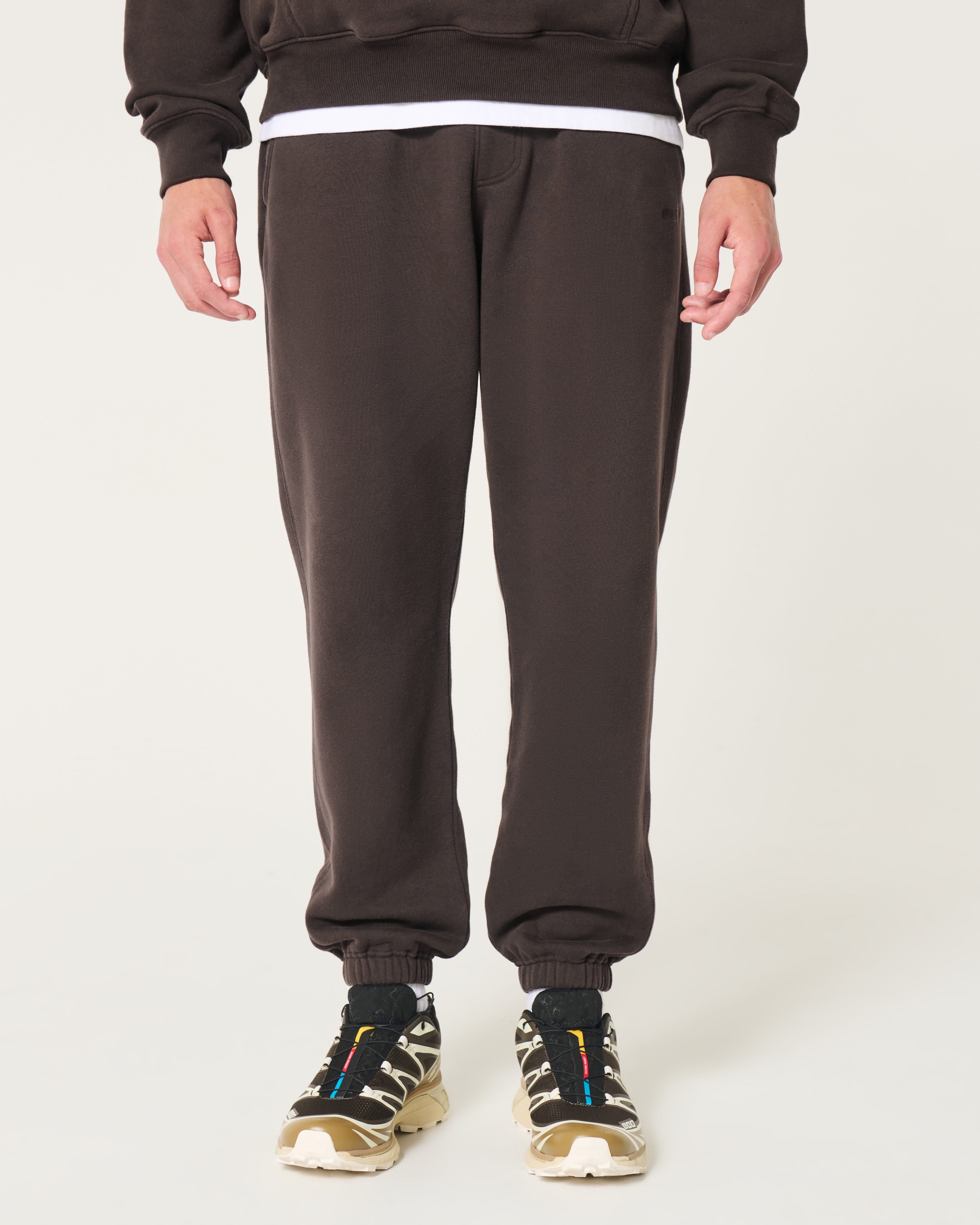 Men's Relaxed Fleece Logo Joggers | Men's Clearance