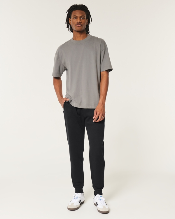 Hollister Feel Good Fleece Joggers, Black