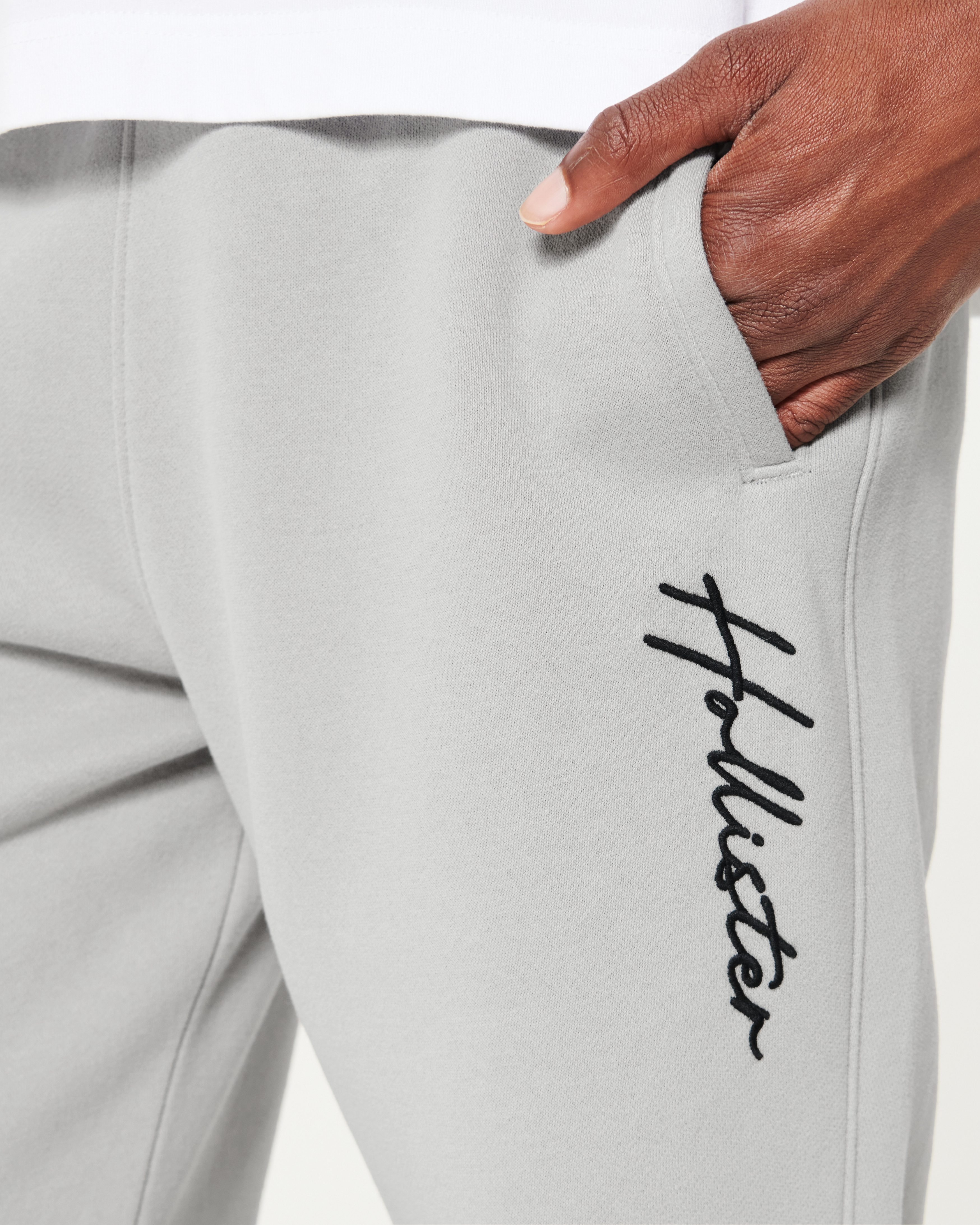 Hollister logo lounge pant best sale