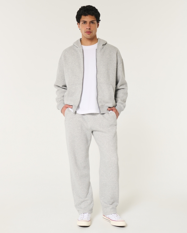 Relaxed Sweatpants, Heather Grey