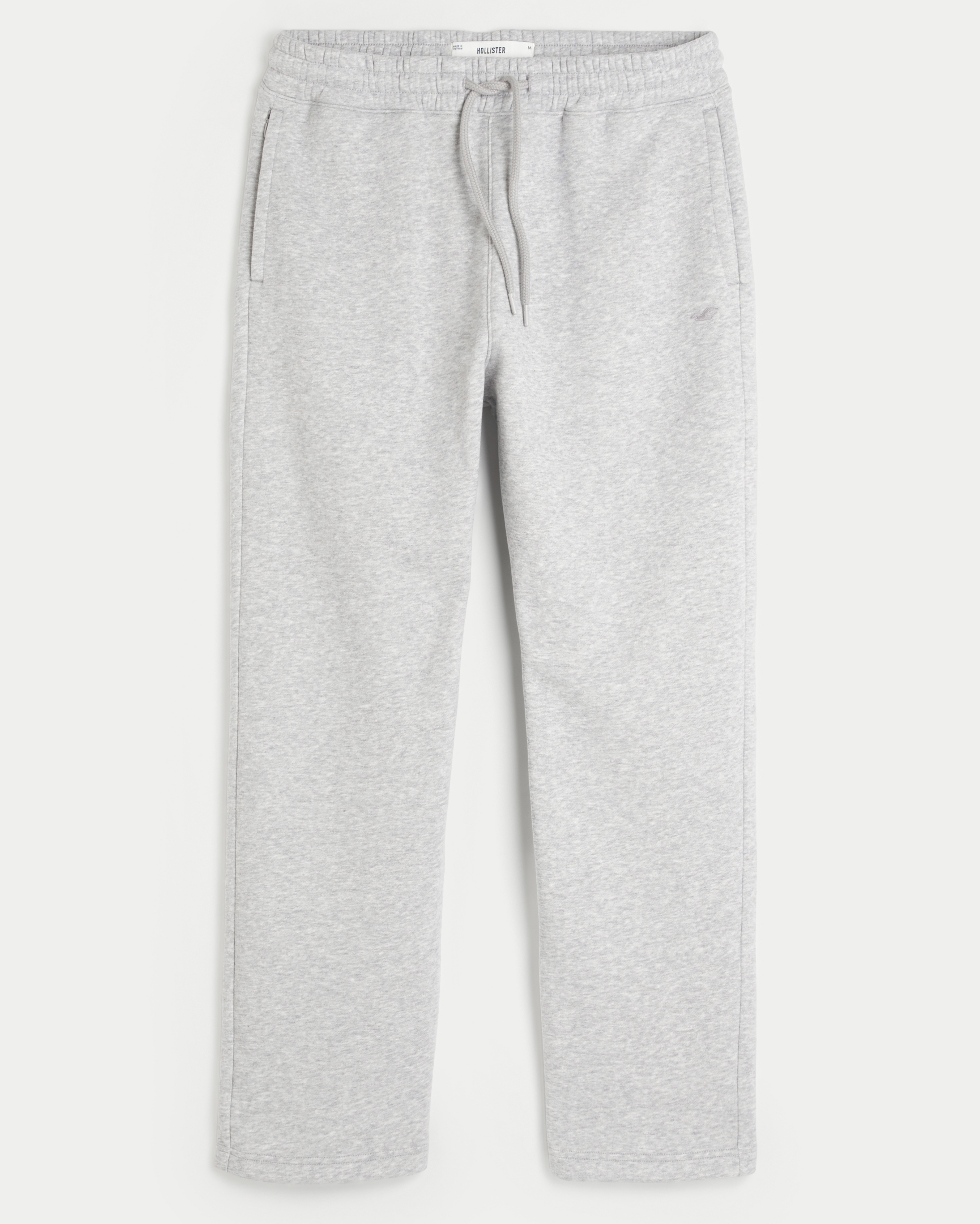 Men s Relaxed Sweatpants in Heather Grey Size S from Hollister