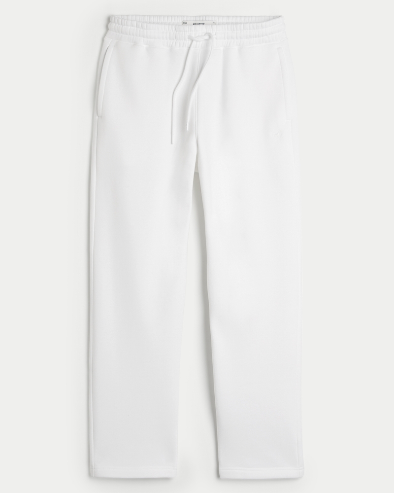 Men s Relaxed Sweatpants in White Size Xs from Hollister