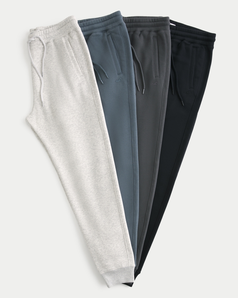 Men s Fleece Jogger 4 Pack Men s Bottoms HollisterCo