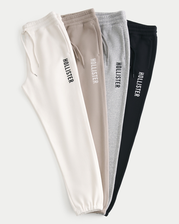 Relaxed Fleece Logo Jogger 4-Pack, Multi 4