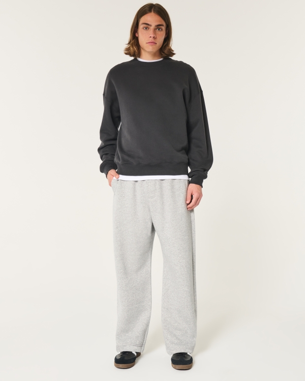 Baggy Sweatpants, Heather Gray