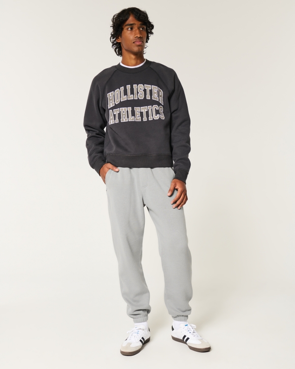 Hollister grey joggers online