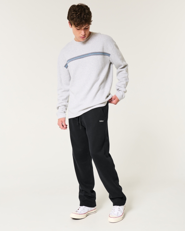 Grey hollister joggers deals