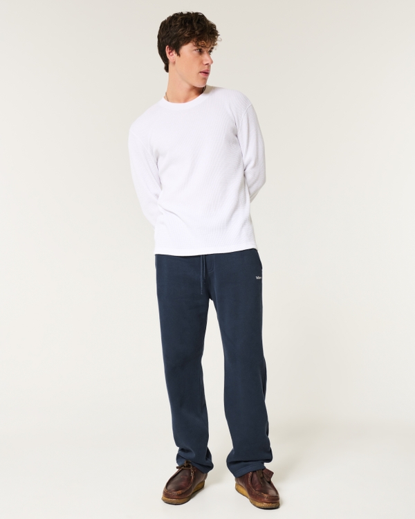 Relaxed Logo Sweatpants, Navy