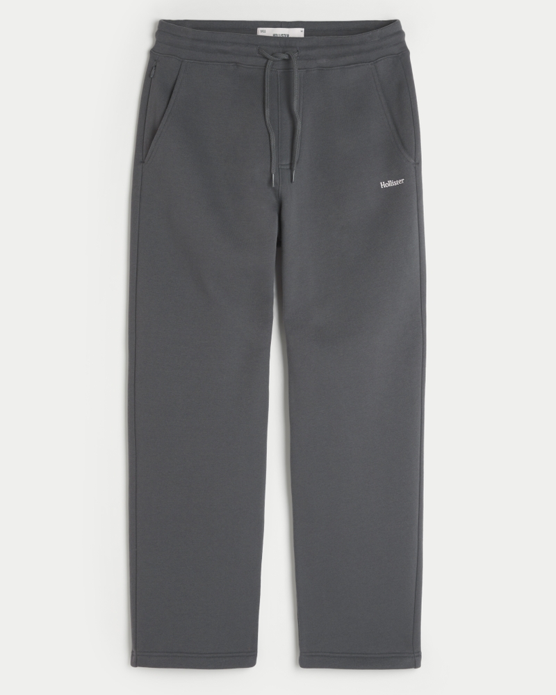 Hollister gray sweatpants shop