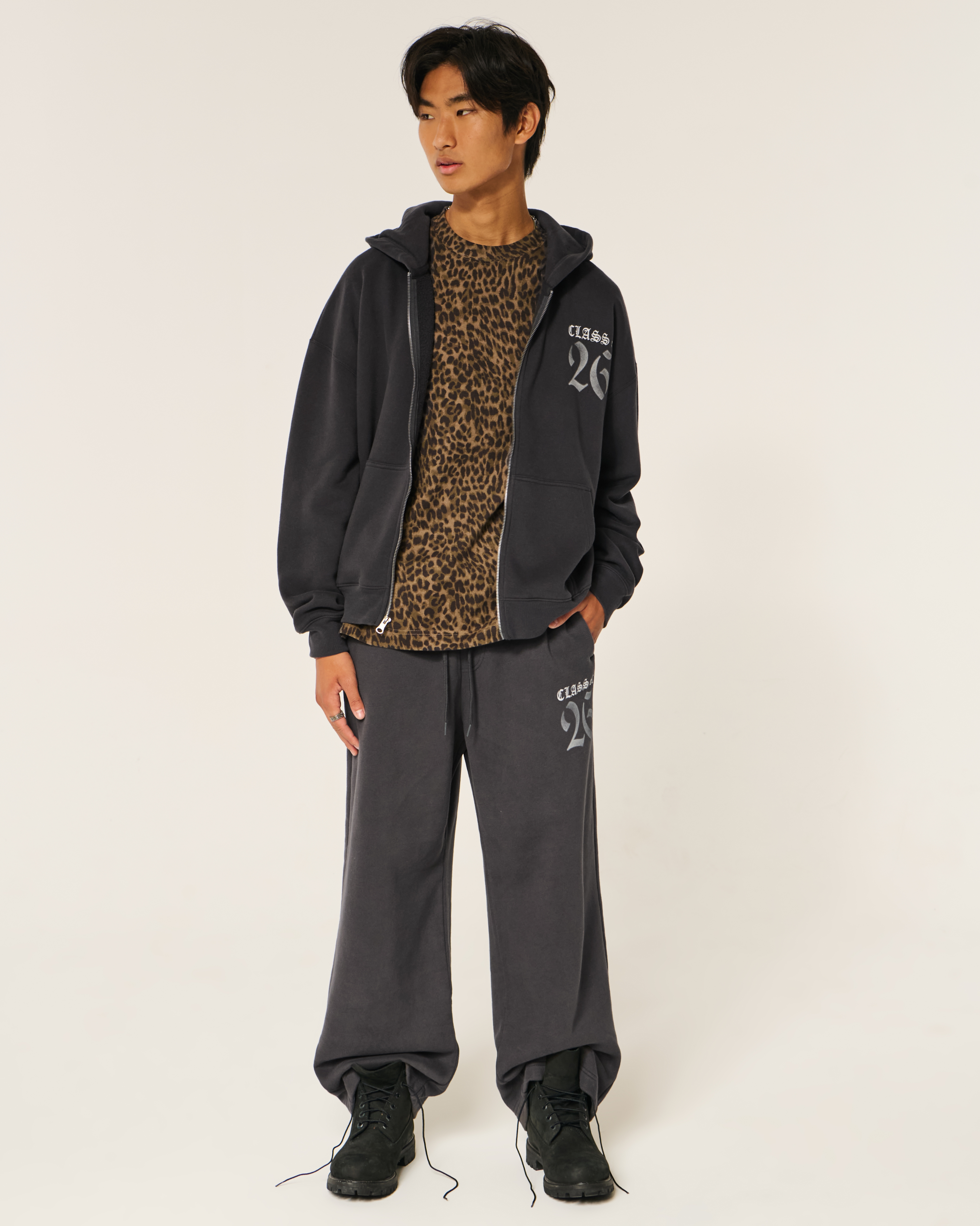 Class of 26 Graphic Super Baggy Sweatpants