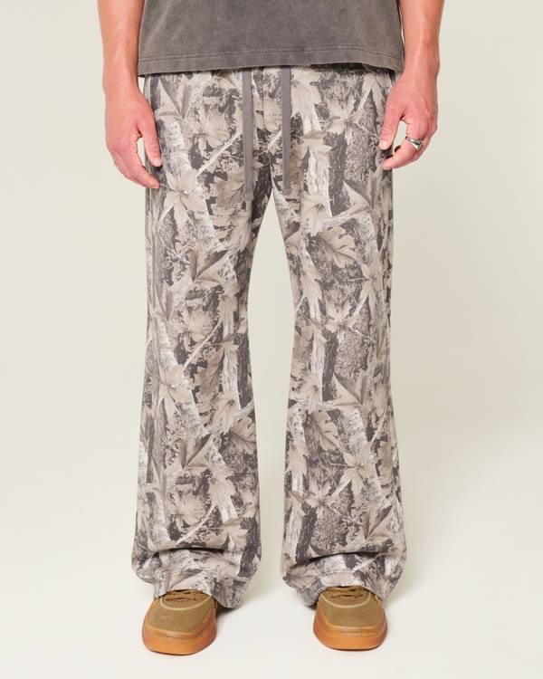 Bootcut Sweatpants, Brown Camo view 2