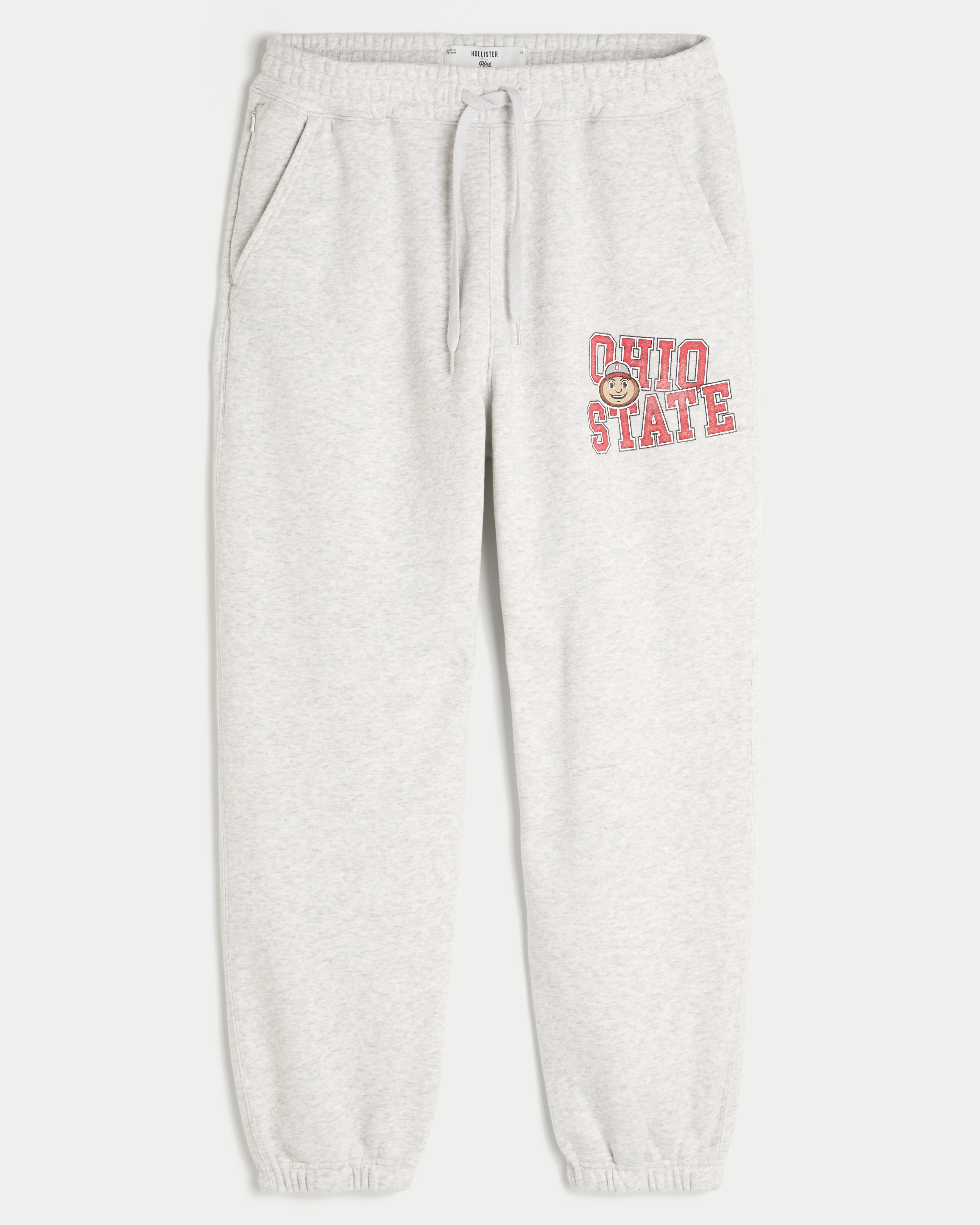 The Ohio State University Buckeyes Graphic Baggy Cinch Fleece Joggers