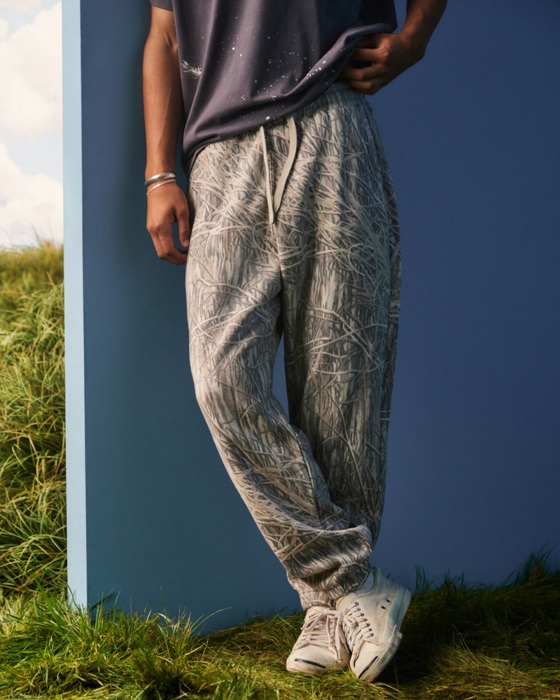 Fleece Baggy Cinch Joggers