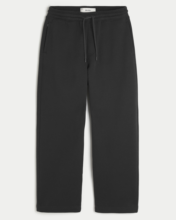 Baggy Snake Graphic Sweatpants, Faded Black view 1