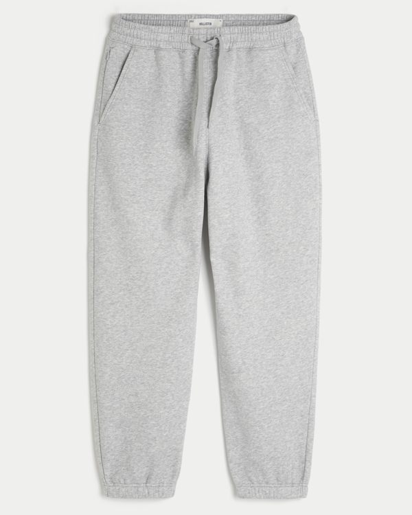 Baggy Cinch Joggers, Heather Gray view 1