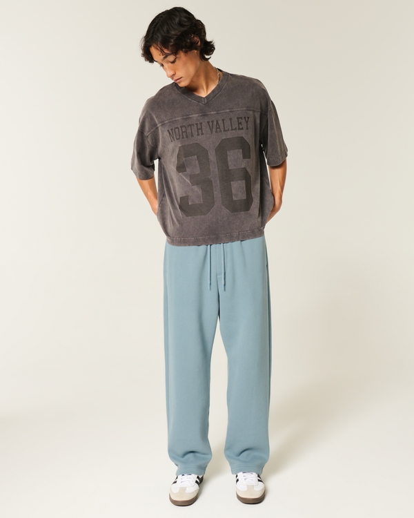 Baggy Sweatpants, Washed Slate view 2